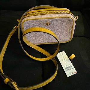TORYBURCH BLAKE COLOR BLOCK MINI CAMERA BAG
